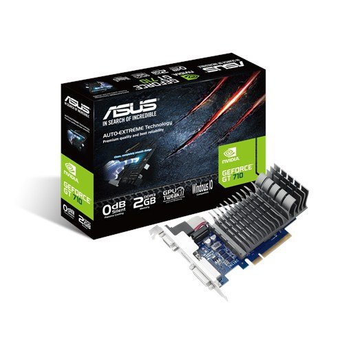 ASUS GeForce GT 710 2GB DDR3 graphics card ASUS GeForce GT 710 2GB DDR3 graphics card