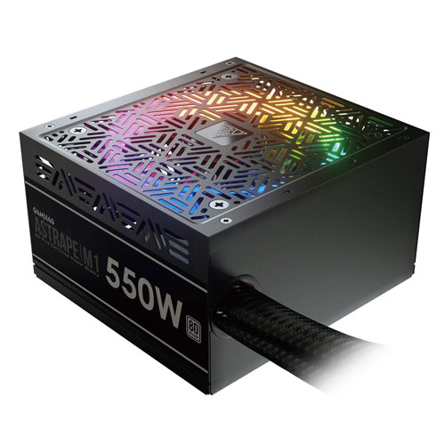 GAMDIAS ASTRAPE M1-550W RGB Power Supply GAMDIAS ASTRAPE M1-550W RGB Power Supply