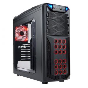IN WIN GT1 BLACK SECC Steel ATX Mid Tower Computer Case