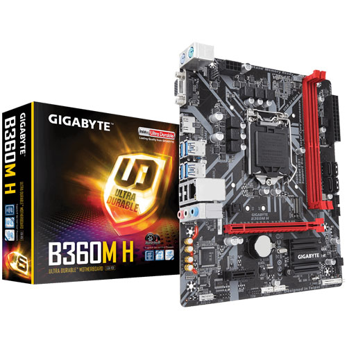 GIGABYTE B360M H MOTHERBOARD GIGABYTE B360M H MOTHERBOARD
