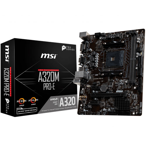 MSI A320M Gaming PRO AM4 AMDMotherboard MSI A320M Gaming PRO AM4 AMDMotherboard