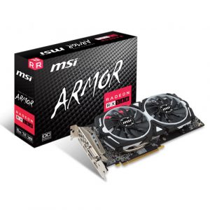 MSI Radeon RX 580 ARMOR 8GB OC 256-Bit GDDR5 Graphics Card