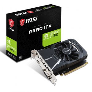 MSI GT 1030 AERO ITX 2G OCV1 Graphics Card