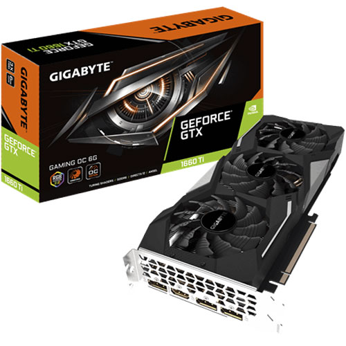 Gigabyte GeForce GTX 1660 Ti Gaming OC 6GB Graphics Card Gigabyte GeForce GTX 1660 Ti Gaming OC 6GB Graphics Card