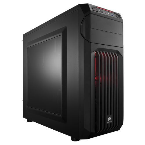 Corsair Carbide Series SPEC 01 Red LED Mid Tower Gaming Case Corsair Carbide Series SPEC 01 Red LED Mid Tower Gaming Case