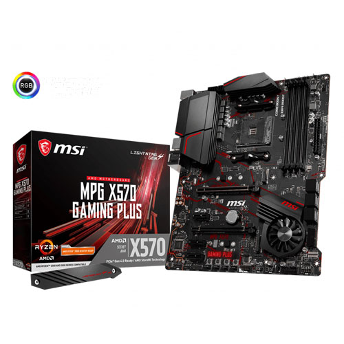 MSI MPG X570 Gaming Plus AMD Motherboard MSI MPG X570 Gaming Plus AMD Motherboard