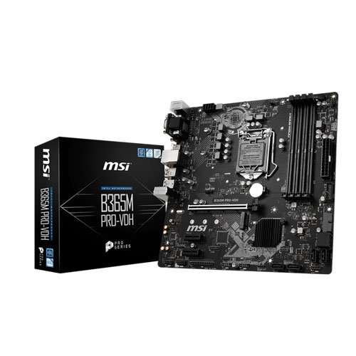 MSI B365M PRO-VDH Motherboard MSI B365M PRO-VDH Motherboard