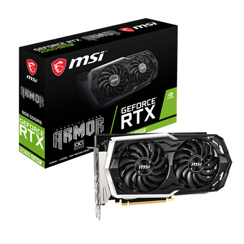MSI RTX 2060 SUPER ARMOR OC 8G Graphic Cards MSI RTX 2060 SUPER ARMOR OC 8G Graphic Cards