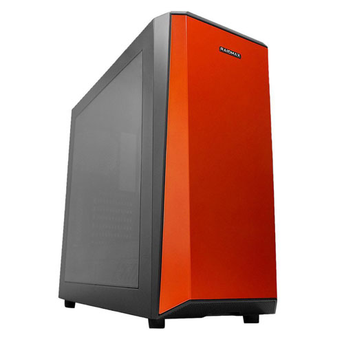 Raidmax delta Orange mid tower case Raidmax delta Orange mid tower case