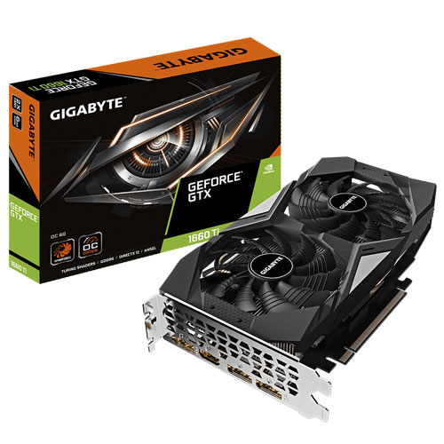 Gigabyte GTX 1660 TI OC 6GB Graphic Cards Gigabyte GTX 1660 TI OC 6GB Graphic Cards