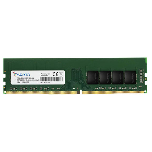 Adata 8GB (1x8GB) DDR4 2666MHZ Pc4-21300 Memory Adata 8GB (1x8GB) DDR4 2666MHZ Pc4-21300 Memory