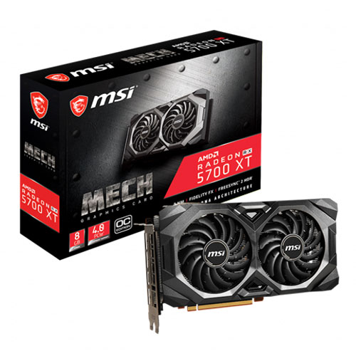 MSI Radeon Rx 5700 XT Mech Oc 8GB GDDR6 Graphics Card MSI Radeon Rx 5700 XT Mech Oc 8GB GDDR6 Graphics Card