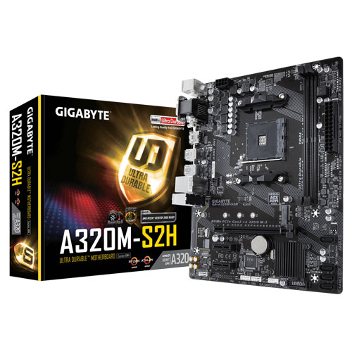 Gigabyte A320M-S2H MotherBoards Gigabyte A320M-S2H MotherBoards