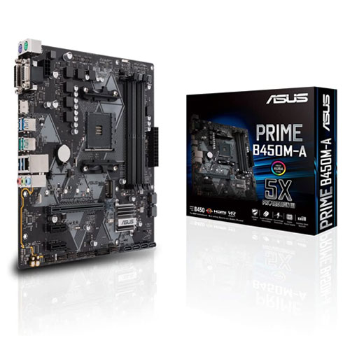 Asus Prime B450M-A Motherboard Asus Prime B450M-A Motherboard