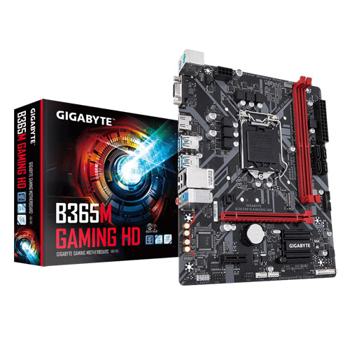 Gigabyte B365M Gaming HD Motherboard Gigabyte B365M Gaming HD Motherboard