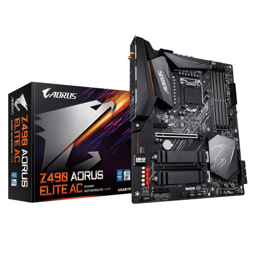 Gigabyte Z490 Aorus Elite AC Motherboard Gigabyte Z490 Aorus Elite AC Motherboard