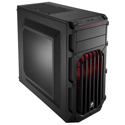 Corsair Carbide Series SPEC 03 Red LED Mid Tower Gaming Case Corsair Carbide Series SPEC 03 Red LED Mid Tower Gaming Case