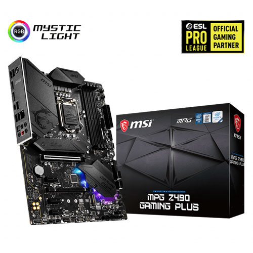MSI MAG Z490 Gaming Plus Motherboard MSI MAG Z490 Gaming Plus Motherboard