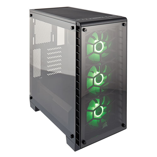Corsair Crystal Series 460X RGB Compact ATX Mid-Tower Case Corsair Crystal Series 460X RGB Compact ATX Mid-Tower Case