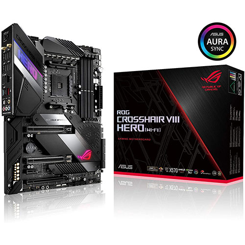 ASUS ROG Crosshair VIII Hero (WI-FI) Gaming Motherboard ASUS ROG Crosshair VIII Hero (WI-FI) Gaming Motherboard