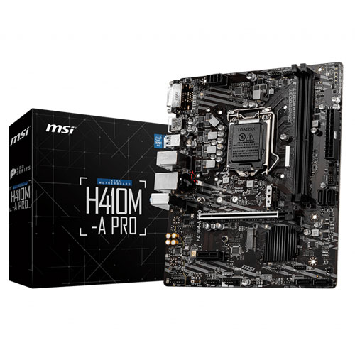MSI H410M-A Pro Motherboard MSI H410M-A Pro Motherboard