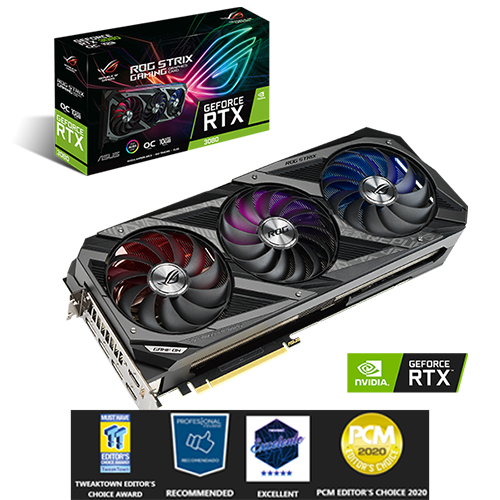 ASUS STRIX GAMING GEFORCE RTX™ 3080 10GB ASUS STRIX GAMING GEFORCE RTX™ 3080 10GB