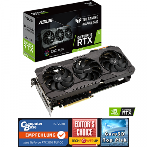 ASUS TUF GAMING GEFORCE RTX™ 3070 8GB