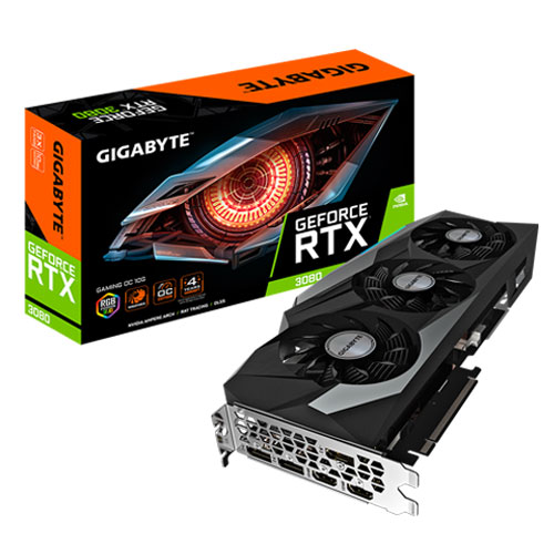 Gigabyte GeForce RTX 3080 Gaming OC 10GB GDDR6 Graphics Card Gigabyte GeForce RTX 3080 Gaming OC 10GB GDDR6 Graphics Card