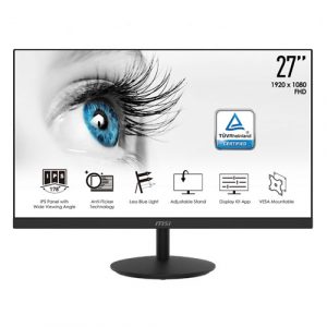 MSI Pro MP271 27” Inch FHD IPS Level Ultra Slim Frameless Monitor