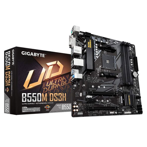 Gigabyte B550M DS3H Motherboard Gigabyte B550M DS3H Motherboard