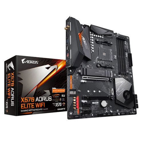 Gigabyte X570 Aorus Elite Wi-Fi Gaming Motherboard Gigabyte X570 Aorus Elite Wi-Fi Gaming Motherboard