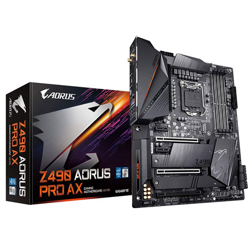 Gigabyte Z490 Aorus PRO AX Gaming Motherboard Gigabyte Z490 Aorus PRO AX Gaming Motherboard