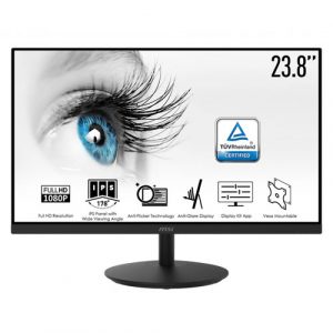 MSI Pro MP242 23.8” Inch 75Hz FHD IPS Level Ultra Slim Frameless Monitor