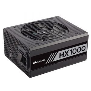 Corsair HX1000 – 1000 WATT 80 PLUS Platinum Certified Fully Modular Power Supply