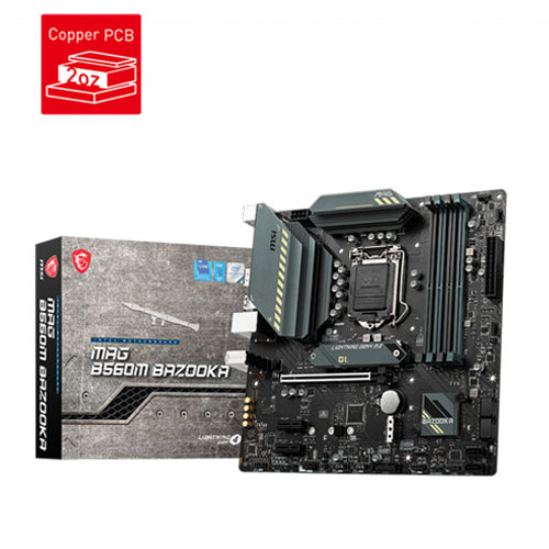 MSI MAG B560M Bazooka Motherboard MSI MAG B560M Bazooka Motherboard