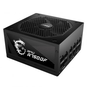 MSI MPG A750GF – 750 WATT 80 Plus Gold Certified Fully Modular Power Supply