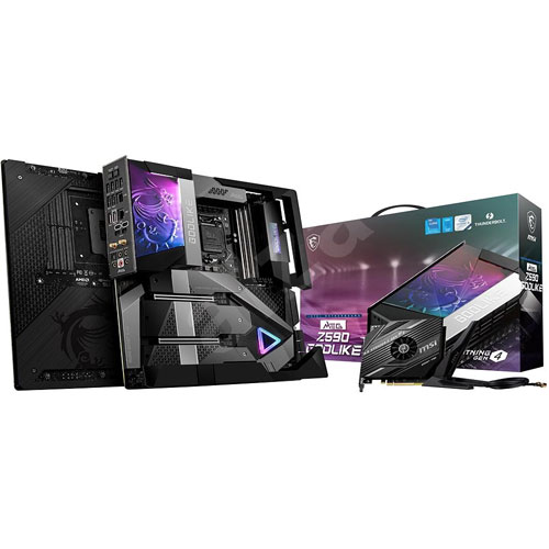 MSI MEG Z590 GODLIKE Gaming Motherboard MSI MEG Z590 GODLIKE Gaming Motherboard