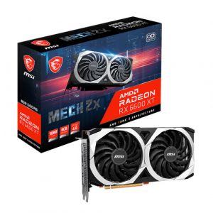 MSI Radeon RX 6600 XT Mech 2X 8GB GDDR6 OC Graphics Card