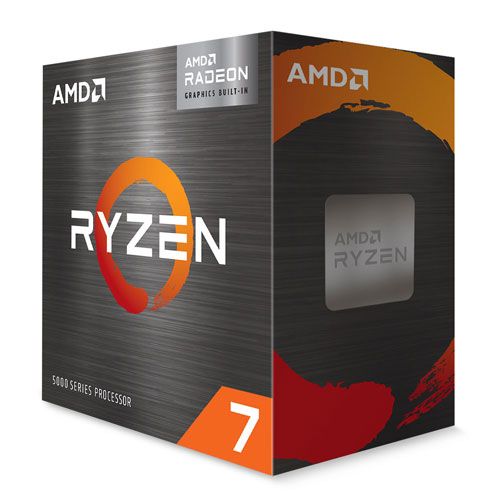 AMD Ryzen 7 5700G (8 Cores, 16 Threads) Up To 4.6 GHz Desktop Processor with Wraith Stealth Cooler AMD Ryzen 7 5700G (8 Cores, 16 Threads) Up To 4.6 GHz Desktop Processor with Wraith Stealth Cooler