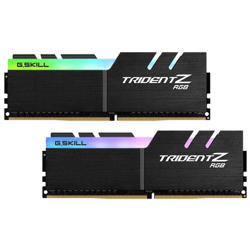 G.SKILL Trident Z RGB 16GB (8X2) DDR4 3200MHZ DIMM Memory Kit G.SKILL Trident Z RGB 16GB (8X2) DDR4 3200MHZ DIMM Memory Kit