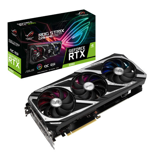 Asus ROG Strix GeForce RTX 3060 V2 12GB GDDR6 Graphics Cards ( NOT SOLD SEPARATELY) Asus ROG Strix GeForce RTX 3060 V2 12GB GDDR6 Graphics Cards ( NOT SOLD SEPARATELY)