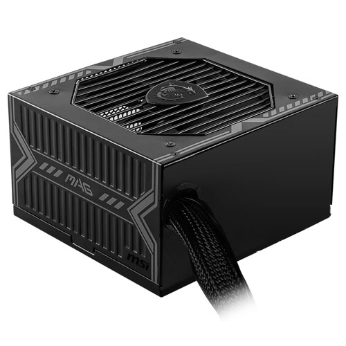MSI MAG A550BN – 550 WATT 80 Plus Bronze Certified Power Supply MSI MAG A550BN - 550 WATT 80 Plus Bronze Certified Power Supply