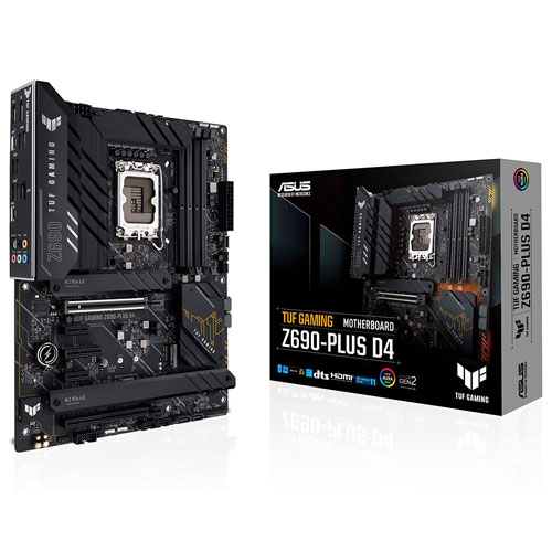 Asus TUF Gaming Z690 Plus D4 12th Gen Motherboard Asus TUF Gaming Z690 Plus D4 12th Gen Motherboard
