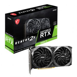 MSI GeForce RTX 3060 Ti Ventus 2X V1 8GB GDDR6 LHR Graphics Card