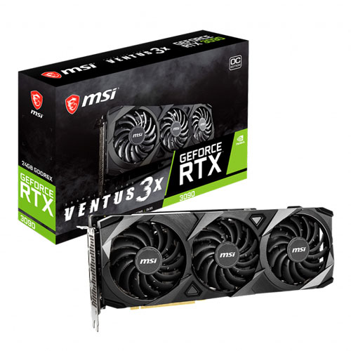 MSI Geforce RTX 3090 Ventus 3X 24G Graphic Card MSI Geforce RTX 3090 Ventus 3X 24G Graphic Card