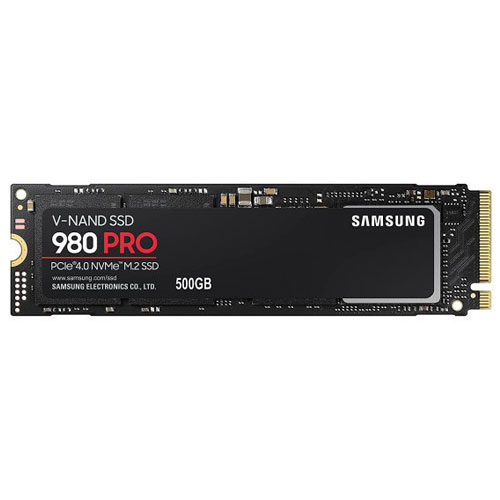Samsung 980 PRO 500GB PCIE 4.0 NVME M.2 SSD Samsung 980 PRO 500GB PCIE 4.0 NVME M.2 SSD