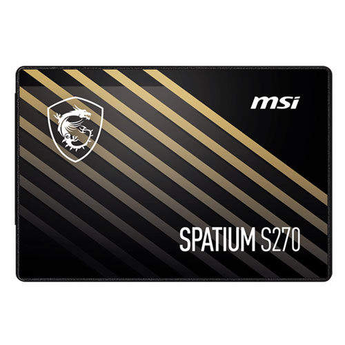 MSI SPATIUM S270 SATA 2.5” 240GB Solid State Drive MSI SPATIUM S270 SATA 2.5” 240GB Solid State Drive