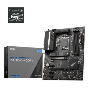 MSI PRO B660 A DDR4 Motherboard