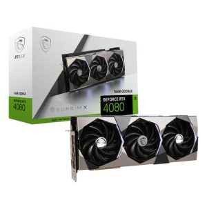 MSI GeForce RTX 4080 SUPRIM X 16GB GDDDR6X Graphics Card