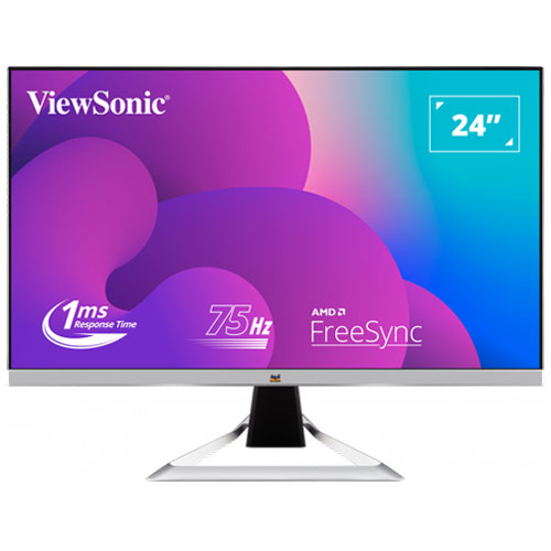 ViewSonic VX2481-MH 23.8” Inch FHD IPS 75Hz 1ms AMD FreeSync Entertainment Monitor ViewSonic VX2481-MH 23.8” Inch FHD IPS 75Hz 1ms AMD FreeSync Entertainment Monitor